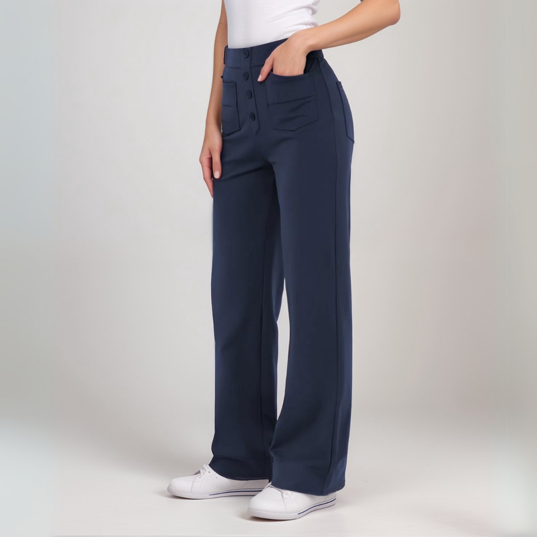 ELISABETH™ | Hochtaillierter Stretch-Hose