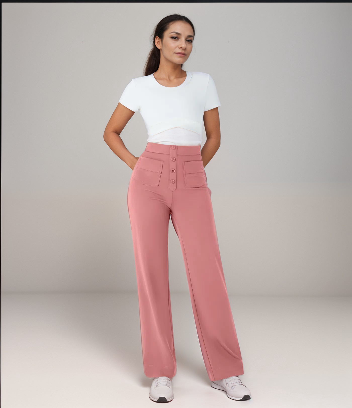 ELISABETH™ | Hochtaillierter Stretch-Hose