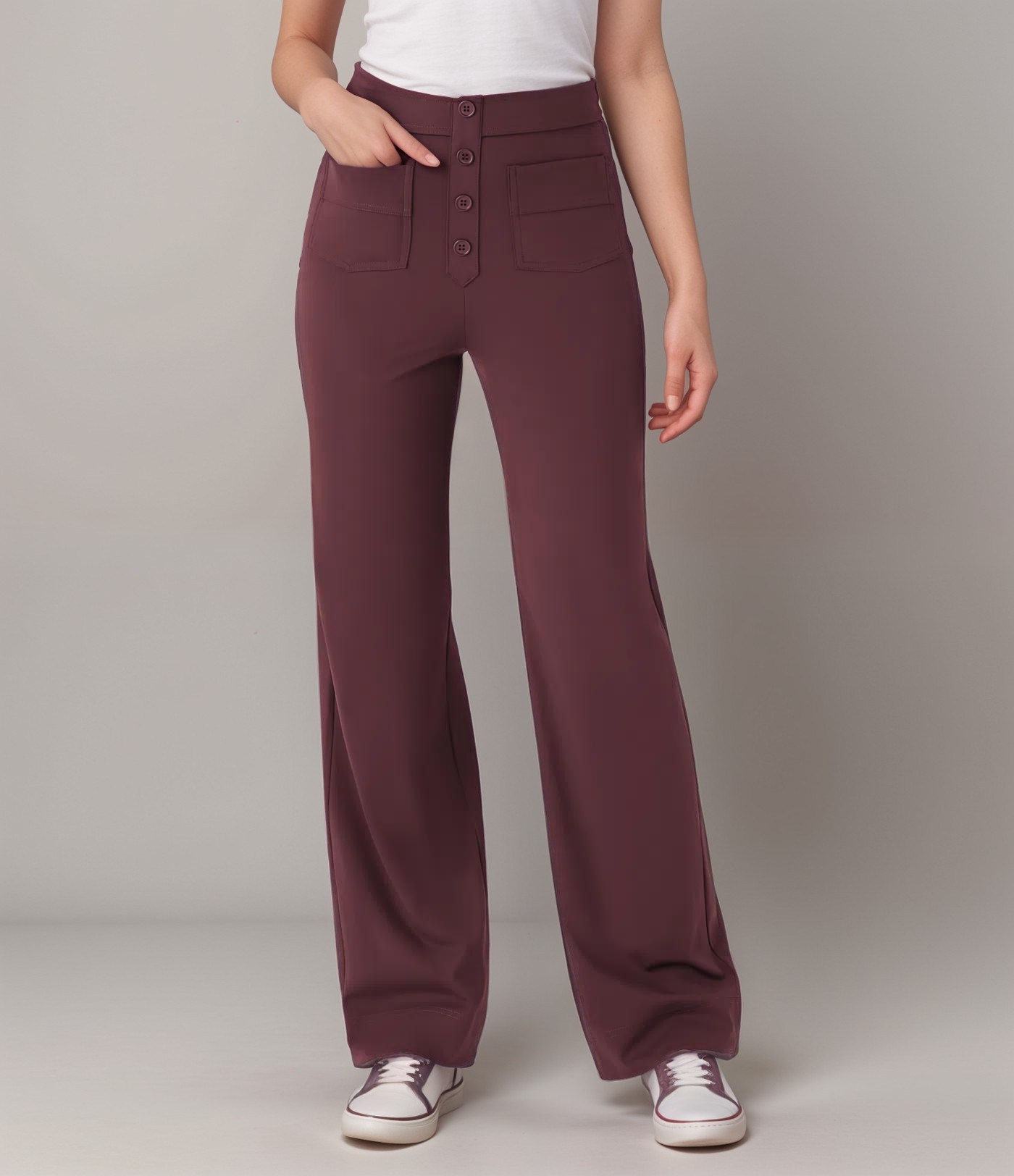 ELISABETH™ | Hochtaillierter Stretch-Hose